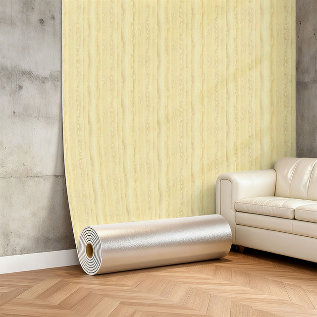 Newly Designed Self-adhesive Waterproof Wood Grain Wallpaper for Bedroom Living Room Bathroom Wall Decorations Home Luxury Roll