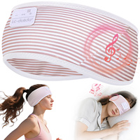 Écouteurs bandeau 5.4Sports anti-transpiration avec contrôle des cheveux et son HD pour la course, l'entraînement et le quotidien