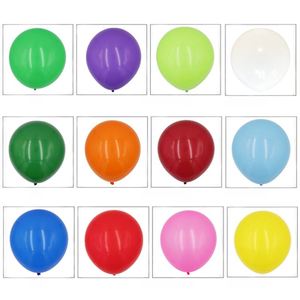 Wholesale 100 Pieces 12" 2.8g Latex Balloons Mixed Bright Colors <b>Kids</b> Birthday Party Decoration Christmas Easter <b>Valentine's</b> Day - Product Image 2
