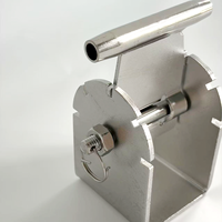 Support triangulaire intermédiaire en acier inoxydable, quincaillerie de rigging, raccord pour câble métallique, produits de sécurité polis, ISO 9001