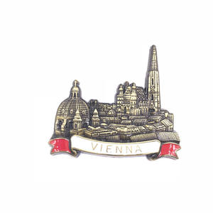 上海、ドバイ、アメリカ、ゴールデンゲート、ブルジュ・ハリファ、ウィーン、ヴェネツィア、観光名所、モダン、冷蔵庫用マグネット、栓抜き、カスタムお土産 - Product Image 4