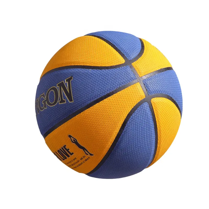 Wholesale Size 5/6/7 Custom Logo Official Game PU Hygroscopic Basketball Ball