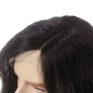 Peluca de encaje frontal de exportación transfronteriza para <span class=keywords><strong>hombre</strong></span>, peluca de encaje pequeño en forma de T, peluca de seda japonesa con abertura para el pelo - Product Image 3