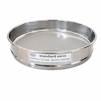 Stainless Steel Soil Sieve For Sand Testing ASTM Compliant Metal Equipment