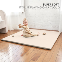 Nouveaux Tapis de Jeu pour Bébés et Enfants 2025 – Tapis d'Activité pour Ramper, Utilisation Intérieure, Antidérapant en PU, Imperméable
