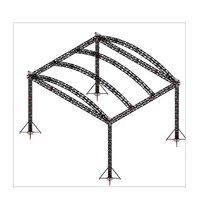 Sistema de Estructura de Escenario de Alta Gama, Personalizable, Resistente, de Aluminio, para Conciertos, Eventos y Espectáculos