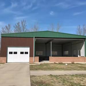 Estructura Almacén Casa prefabricada con energía solar Estructural C Construcción de estructuras de acero de alta calidad personalizada - Product Image 4