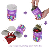 Meilleur cadeau d'anniversaire pour bébé mignon pour lapin boîte de conserve tirelire et trousse à crayons impression numérique en vente
