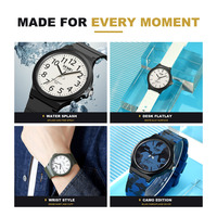 Skmei 2108 Montre-bracelet à quartz étanche pour homme, style sportif, prix abordable