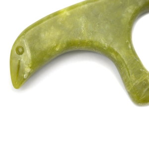 Herramientas de masaje de acupuntura corporal Jade Guasha Xiuyan raspador para acupresión <span class=keywords><strong>shiatsu</strong></span> reflexología tailandés y terapias de meridianos Gua Sha - Product Image 2