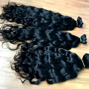Unprocessed Raw Indian Remy Hair Hot Sale Hair Extension Single Weft 100% Virgin Human Hair Weaving - Product Image 1