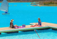 Plateforme de quai flottante modulaire, quai pour kayak, système de ponton pour lac, quai flottant pour marina, ponton en plastique