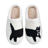 Produit Dropshipping 2026 Chaussons d'Intérieur Animaux pour Hommes et Femmes Chauds Respirants Hiver Pantoufles Maison en Peluche Motif Chiot Vente en Gros
