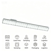 Lámpara LED Lineal para Canchas Deportivas Chino con Garantía de 3 Años, 200W, Ángulo Ajustable de 90 Grados, de Aluminio, para Tenis, con Clasificación IP65, 6000K, Ra70