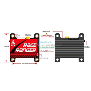 Компонент UAV для AKK Race Ranger 5,8G передатчик дальнего действия VTX FPV видео передатчик 200 мВт 400 мВт 800 мВт 1600 мммcx часть дрона - Product Image 2