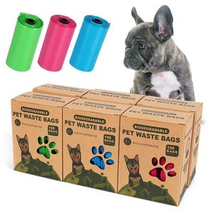 15 Bolsas para Excremento de Perro por Rollo, 9 x 13 Pulgadas, Bolsas Gruesas y Resistentes a Prueba de Fugas para Desechos de Mascotas - Product Image 4