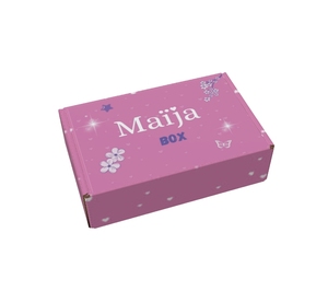 Sang trọng tùy chỉnh các tông sóng quà tặng gửi Thư hộp với lá cho vận chuyển sock giấy đóng gói carton với dập nổi in ấn - Product Image 3