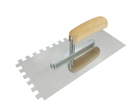 Truelle à plâtre en acier inoxydable avec manche en bois, style tendance, vente chaude, All Star Factory
