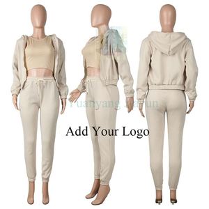 Factory Solid Color Plus Size Women Set Tracksuits <strong>Outfits</strong> <strong>Family</strong> Matching <strong>Outfits</strong> Custom Logo <strong>Jogger</strong> Two Piece Set - Product Image 6