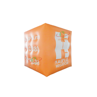 Vente chaude Personnalisé Cube Gonflable Flottant Signe Gonflable Sports Nautiques Publicité Bouée