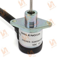 Pièces de moteur diesel solénoïde d'arrêt de carburant 12V 1503ES-12A5SUC9SCC28 solénoïde d'arrêt pour Kubota V2203