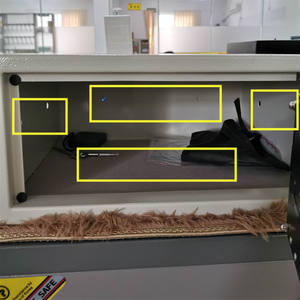 작은 전자 소형 예금 열쇠 사무실 가정 시간 자물쇠/로커 디지털 방식으로 통화 예금 안전한 아이들 m - Product Image 6