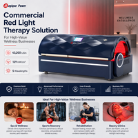 Équipement de beauté Magique Power, solution de bien-être holistique, lit de luminothérapie rouge pour tout le corps avec fonction PEMF pour usage domestique