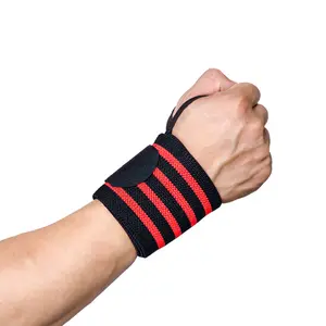 Training Fitness Padded Thumb Strap Power Hand Support Bar Nylon Weight Lifting Gym Wristband Wrist Wrap
