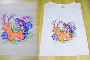 Tấm Giấy Nhả Thú Cưng A3 Truyền Nhiệt Màng In Chuyển DTF Nhựa Tùy Chỉnh Mờ In Phun A3 + 13X19 Inch Chống Thấm Nước - Product Image 5