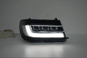 ชุดไฟหน้า LED สำหรับ Toyota Land Cruiser LC100 ปี 1998-2007 อัพเกรด DRL ไฟเลี้ยวแบบไดนามิก เลนส์โปรเจคเตอร์ แบบเสียบปลั๊กใช้งานได้ทันที - Product Image 2