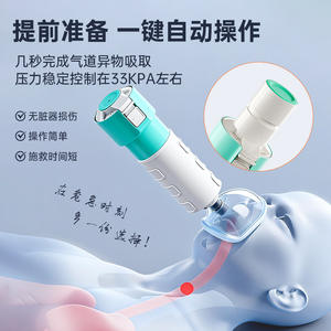 Appareil d'aspiration sous vide manuel Take Care Of Jia, aide d'urgence respiratoire à pression négative pour la gorge - Product Image 2