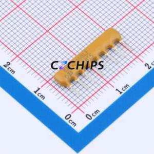 4608X-102-103LF ตัวต้านทานแบบเครือข่าย SIP-8 (จำนวนตัวต้านทาน: 4 ตัว) (ค่าความต้านทาน: 10kโอห์ม ความแม่นยำ: 2%) - Product Image 1