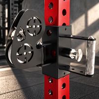 Attache de poulie réglable pour rack de musculation, accessoire de gym pour machine à câbles, idéal pour l'entraînement de force et le fitness à domicile