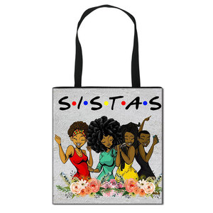 Bandoleras con estampado de África <span class=keywords><strong>Latina</strong></span> para mujer, bolsos de hombro femeninos con asa, bonitos bolsos con estampado Afro marrón para chicas - Product Image 2