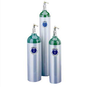 Cilindro de Oxígeno Portátil Pequeño de 8L/10L, Cilindro de Nitrógeno/CO2 de 10L Soldado Estándar de Alta Presión, Se Puede Conectar con un - Product Image 4