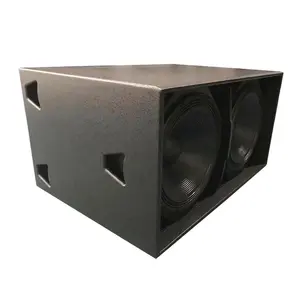 Kotak Speaker Subwoofer Dual18 Inci, Speaker Audio Profesional untuk Dj Bass, SPL Subwoofer Seri PF