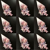 Cônes à confettis en forme de cœur découpés au laser blancs, fournitures pour fêtes de mariage, décoration DIY, porte-pétales de fleurs, cônes en papier