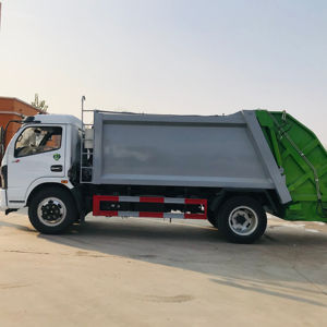 รถบรรทุกอัดขยะไฟฟ้ารถบรรทุกขยะขนาดเล็กสำหรับขาย - Product Image 1