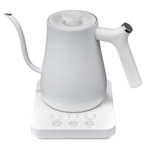 Duurzame roestvrijstalen elektrische waterkoker met temperatuurregeling voor langdurig nauwkeurig heet water in thuiskantoor, dagelijks gebruik - Product Image 1