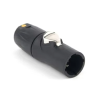 Connecteur de câble d'alimentation audio mâle 3 pôles HPT-3-M, prise d'alimentation audio pour la connexion de câbles d'équipement audio