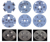 Plaques de base en aluminium pour 3030 LED, cartes de circuit circulaires 2835, accessoires d'éclairage LED SMD à montage en surface, DIY 1 à 6W