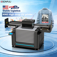 Impresora UV Industrial de Alta Gama Ricoh A2 9060, 90x60cm, 50cm de Altura, Impresión 3D con Textura, Cabezal de Impresión I3200, para Flex, Maletas, Llaveros, Teléfonos