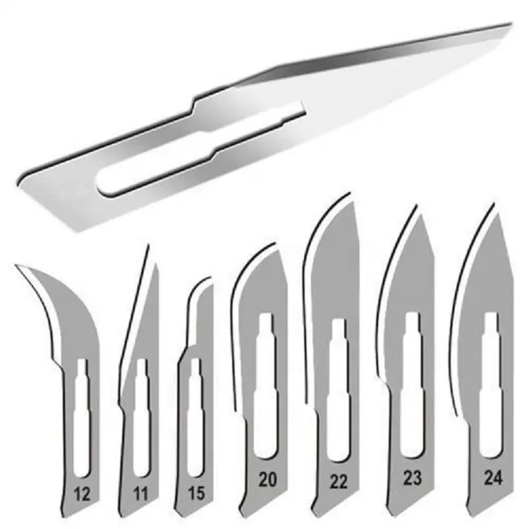 Scalpel Blades /The Basis of Surgical Instruments Surgical Surgery Single Surgical Operation /Medical Grade Stainless Steel
