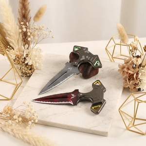 Modèle de poignard en alliage métallique Valorant <span class=keywords><strong>Reyna</strong></span> de 15 cm, décoration de bureau, ornement, accessoire de cosplay pour les fans de jeux, collection - Product Image 1