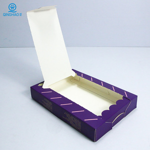 Customized multi color printing eco friendly die cut folding cookie box Chocolate Bar Packaging Boxes