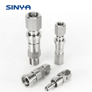 Thiết Bị Khớp Nối Nhanh Trong Phụ Kiện Ống Phụ Tùng Thủy Lực Thép Không Gỉ Áp Suất Cao 3000 PSI NPT Male Ends Adapter - Product Image 5