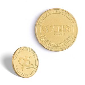 Moneda Redonda de Metal con Logotipo Personalizado, Chapada en Oro, de Aleación de Zinc, Modelo Coleccionable de Recuerdo - Product Image 3