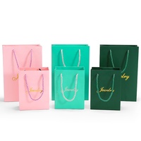 Sacs de mariage à bijoux de couleur personnalisée sacs de carton sans logo pour emballage shopping sac fourre-tout cadeau