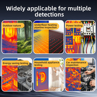 Caméra thermique infrarouge numérique portable ZCF personnalisée pour la réparation de circuits imprimés et la détection de chaleur industrielle