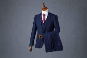 Costumes pour hommes d'affaires <span class=keywords><strong>bleu</strong></span> <span class=keywords><strong>marine</strong></span> de nouvelle conception 2024, costumes <span class=keywords><strong>sur</strong></span> <span class=keywords><strong>mesure</strong></span> pour les mariages et les fêtes - Product Image 2